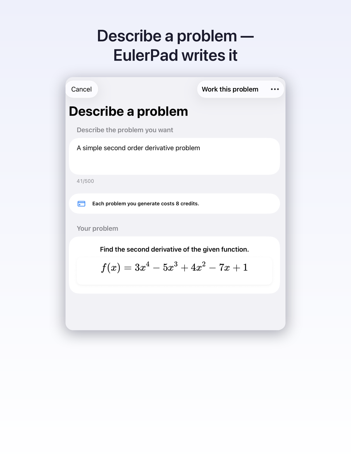 Topic catalog in EulerPad